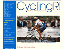 Tablet Screenshot of cyclingri.com